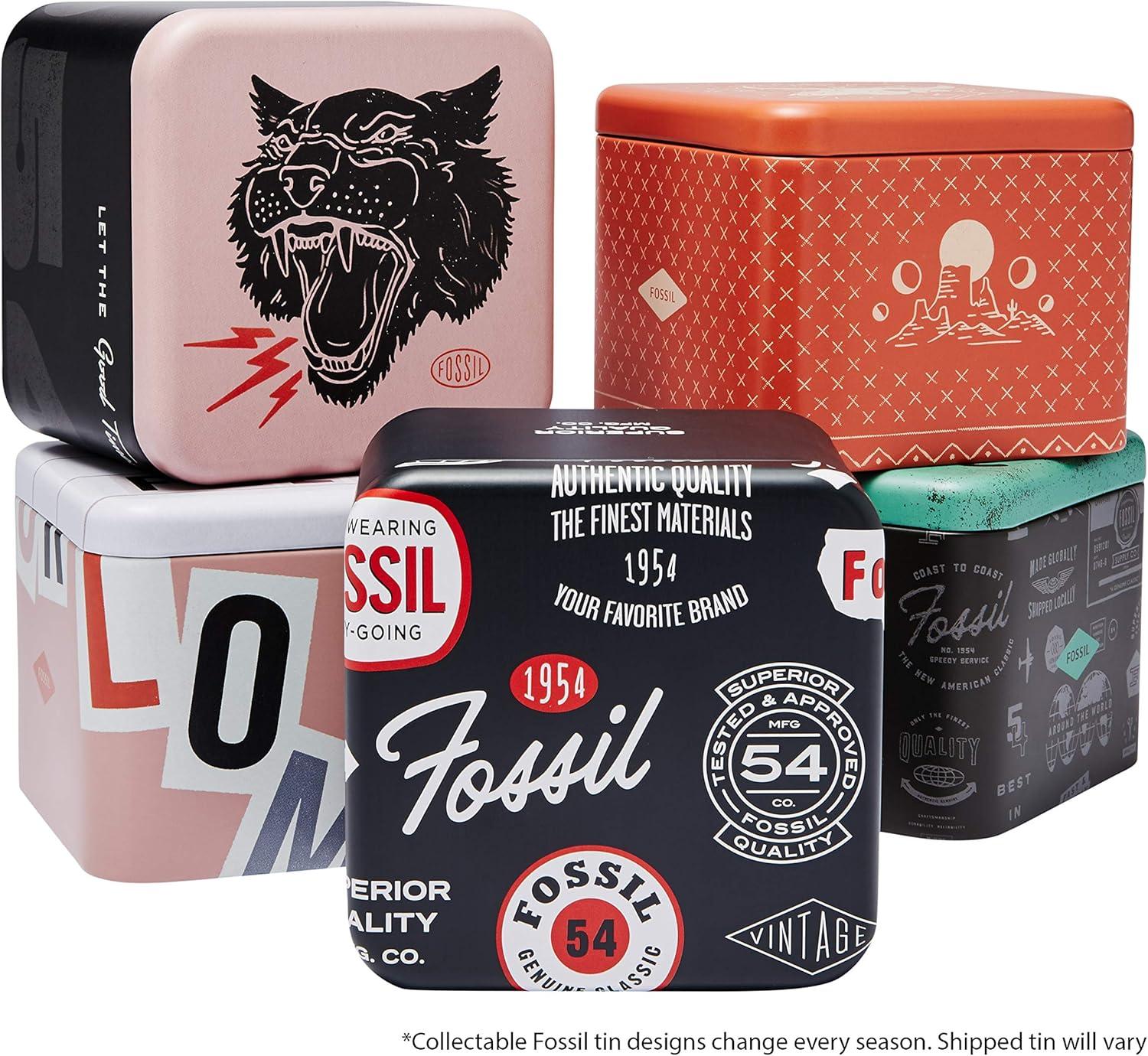 imageFossil Womens Jacqueline Quartz Stainless Steel ThreeHand WatchSilver Glitz