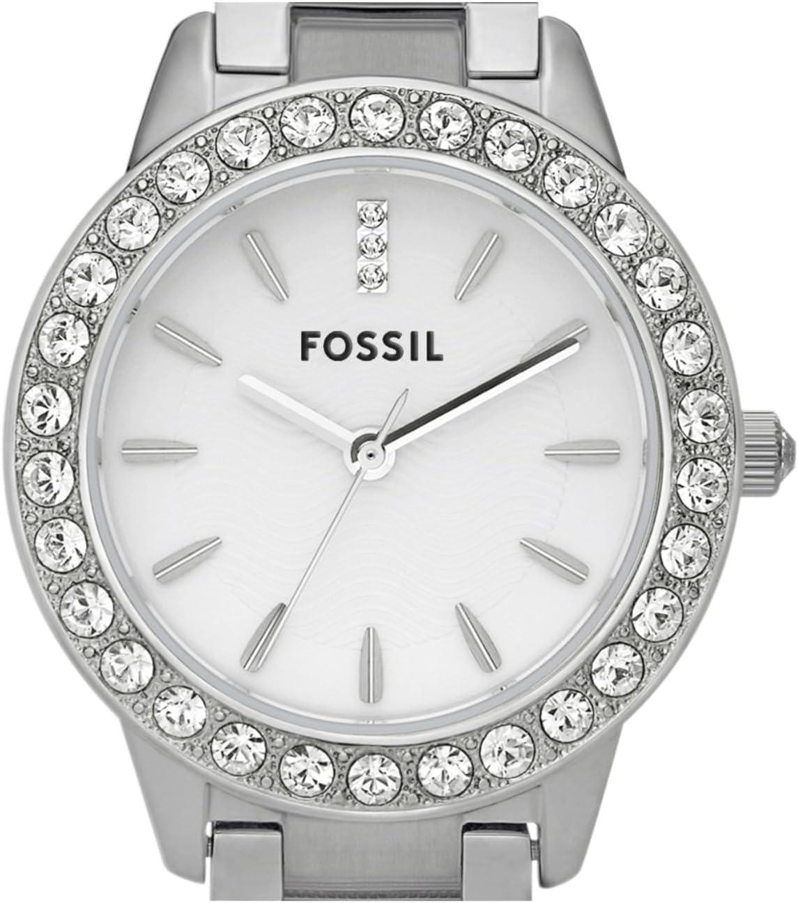 imageFossil Womens Jesse Quartz Stainless Steel ThreeHand WatchSilver