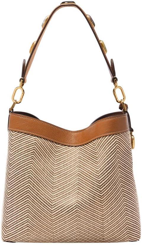 imageFossil Womens Jessie Shoulder BagChevron Straw