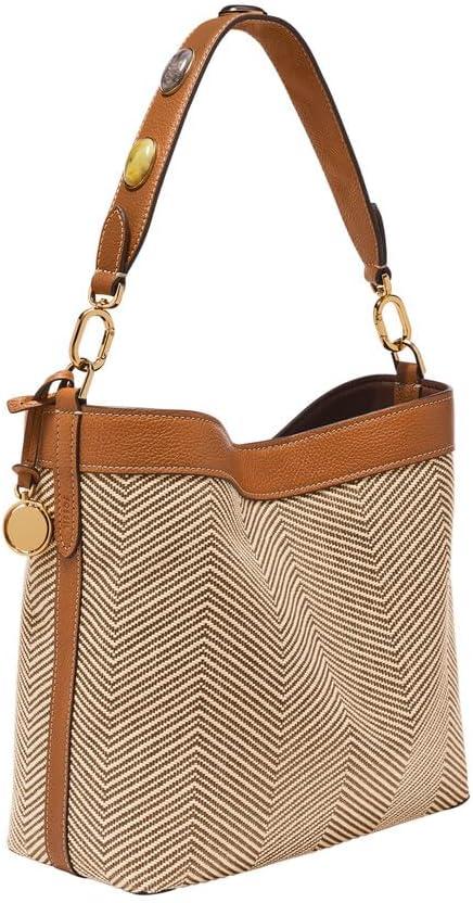 imageFossil Womens Jessie Shoulder BagChevron Straw