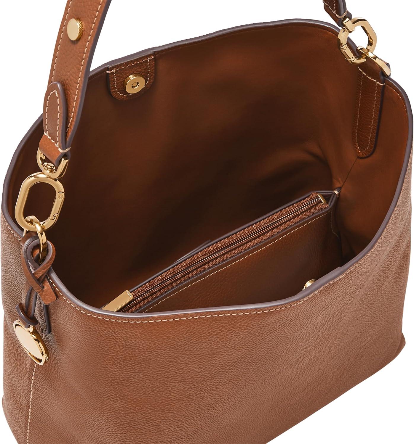 imageFossil Womens Jessie Shoulder BagMedium Brown Large