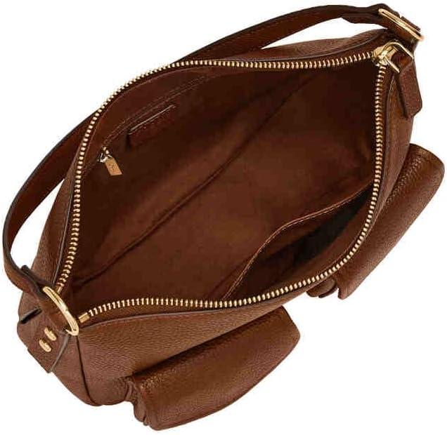 imageFossil Womens Jolie Leather Crossbody Purse Handbag for WomenMedium Brown