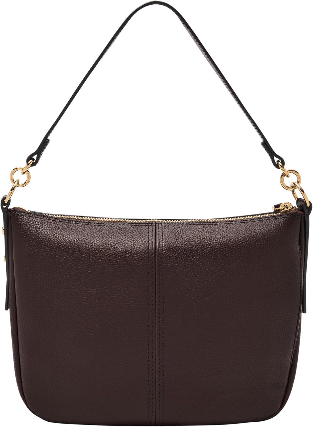 imageFossil Womens Jolie Leather Crossbody Purse Handbag for WomenMink Suede