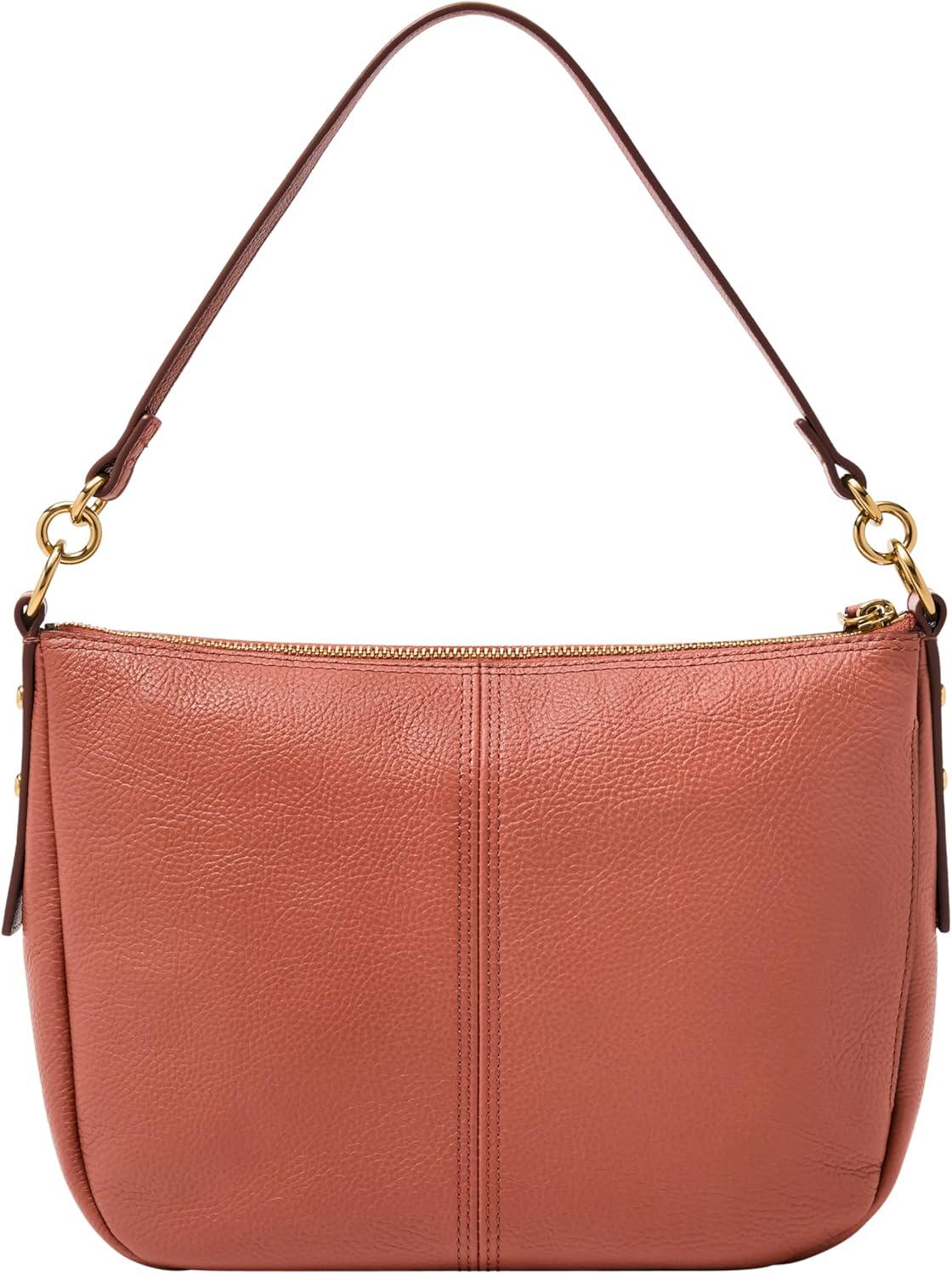 imageFossil Womens Jolie Leather Crossbody Purse Handbag for WomenNebula Pink