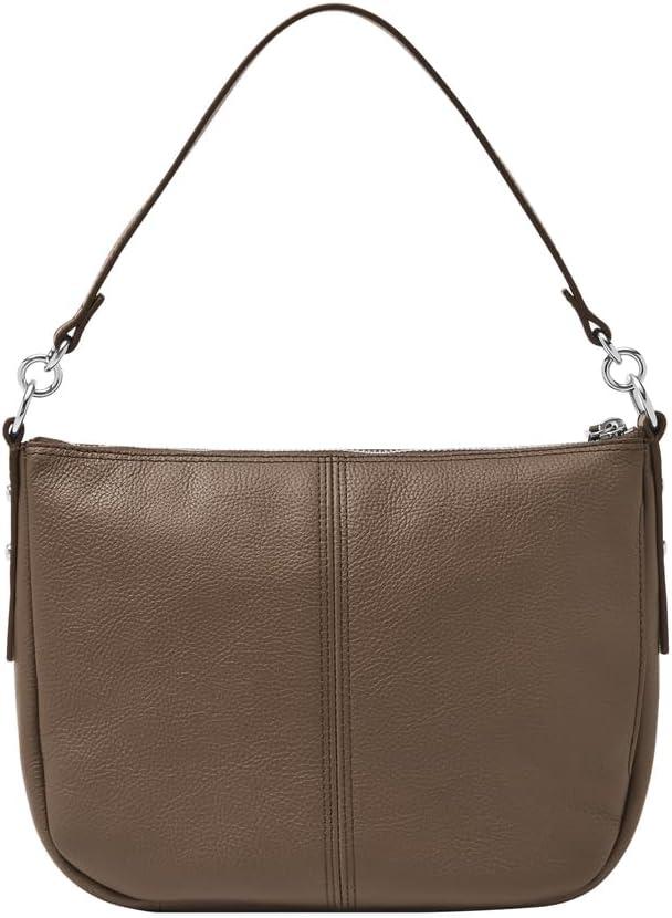 imageFossil Womens Jolie Leather Crossbody Purse Handbag for WomenSmoke