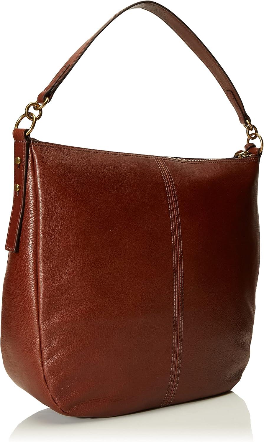 imageFossil Womens Jolie Leather Hobo Purse Handbag for WomenBrown