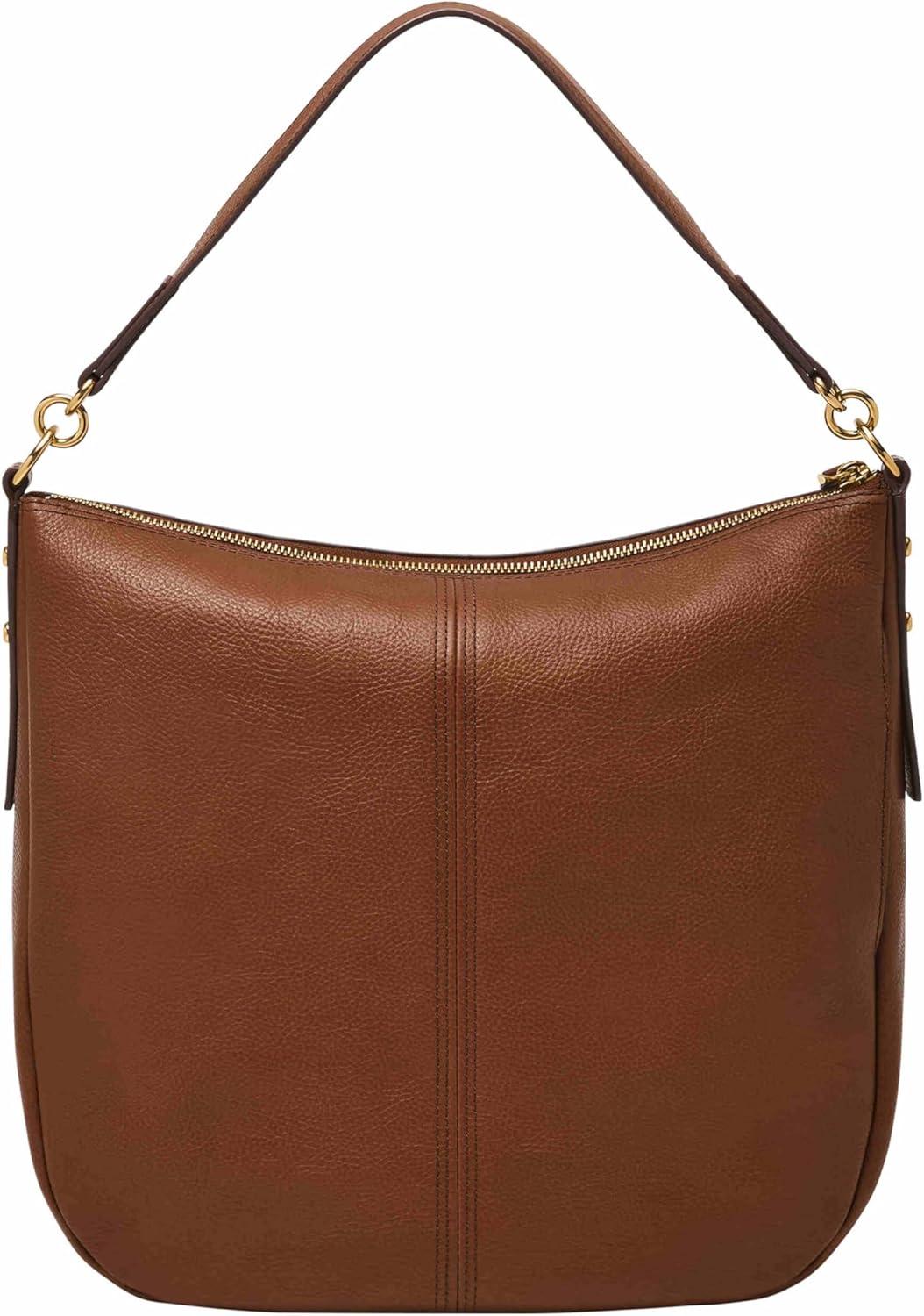 imageFossil Womens Jolie Leather Hobo Purse Handbag for WomenNeutral Woven