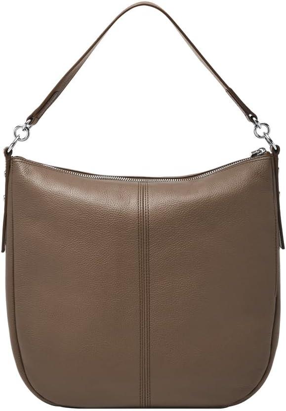 imageFossil Womens Jolie Leather Hobo Purse Handbag for WomenSmoke