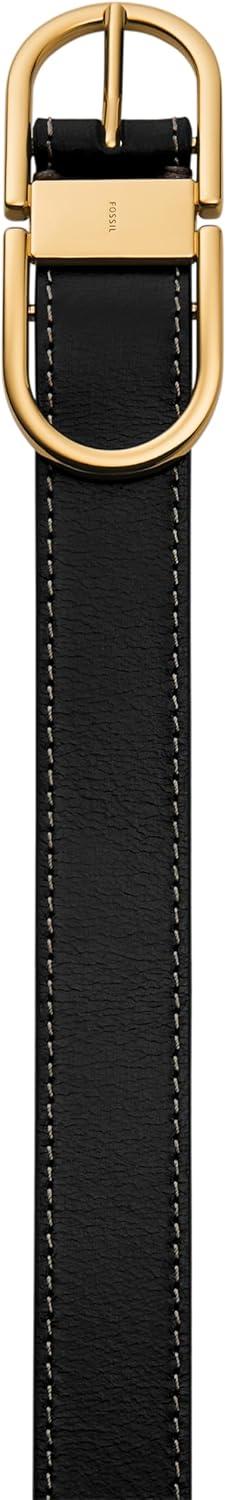 imageFossil Womens Leather BeltBlack Double Dlink