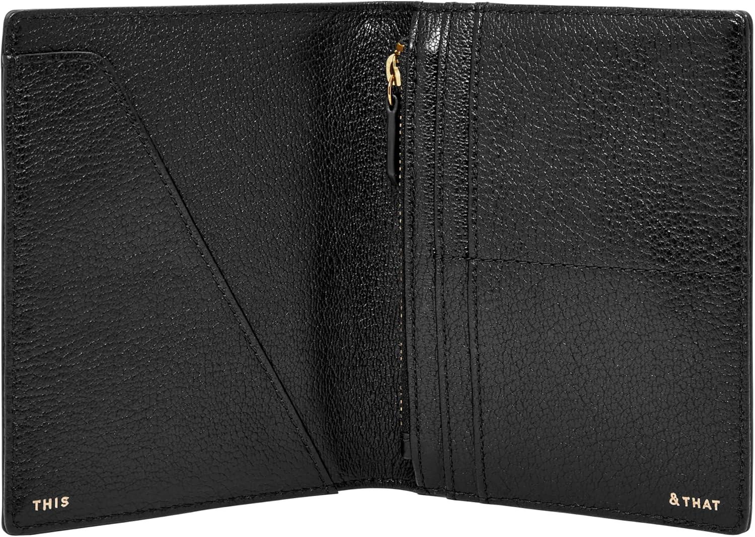 imageFossil Womens Leather Passport CaseBlack