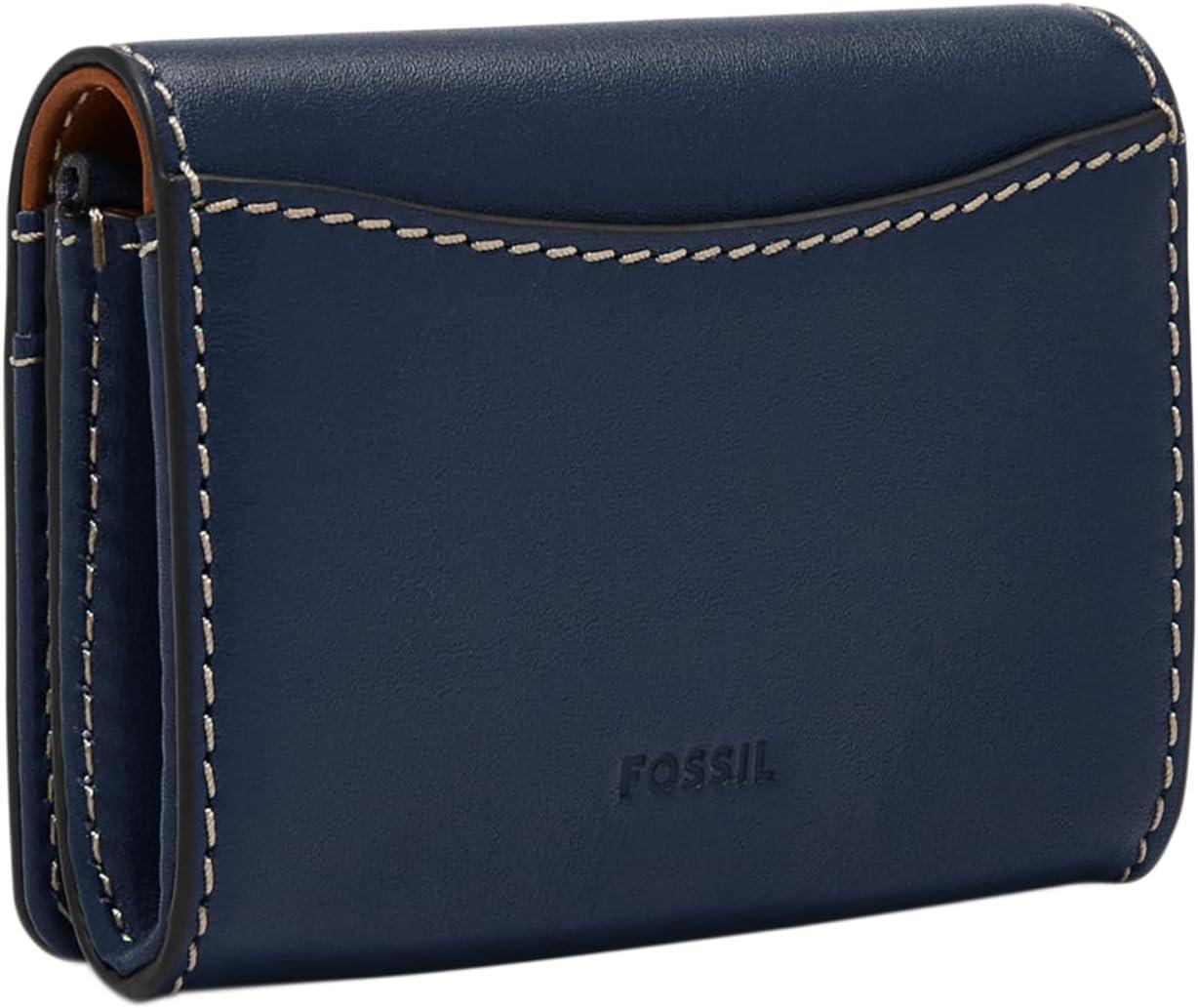 imageFossil Womens Lennox Small Flap WalletInsignia Blue