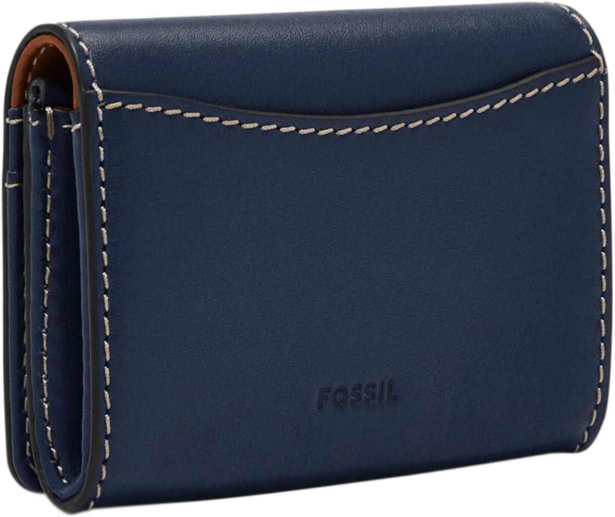 imageFossil Womens Lennox Small Flap WalletInsignia Blue