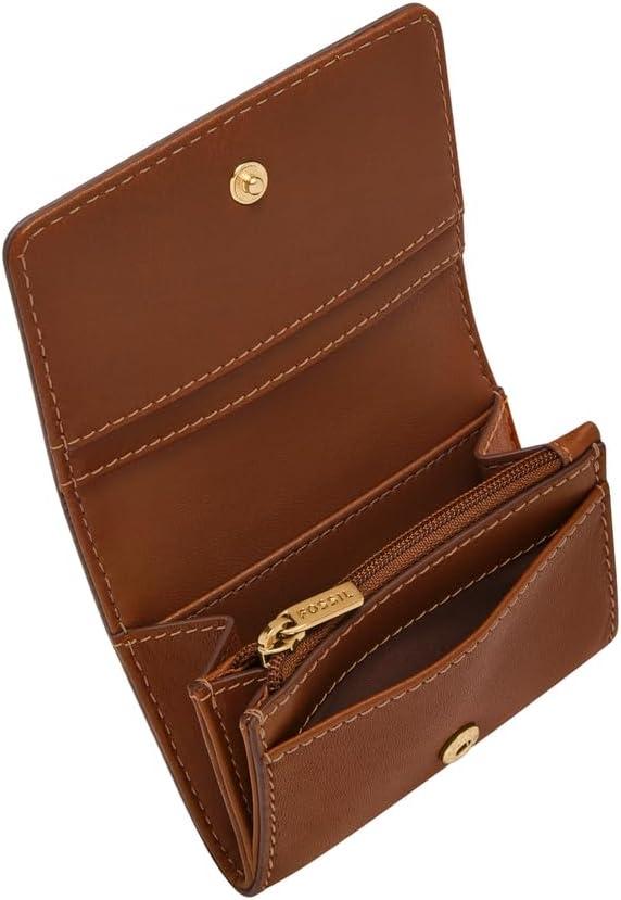 imageFossil Womens Lennox Small Flap WalletMedium Brown