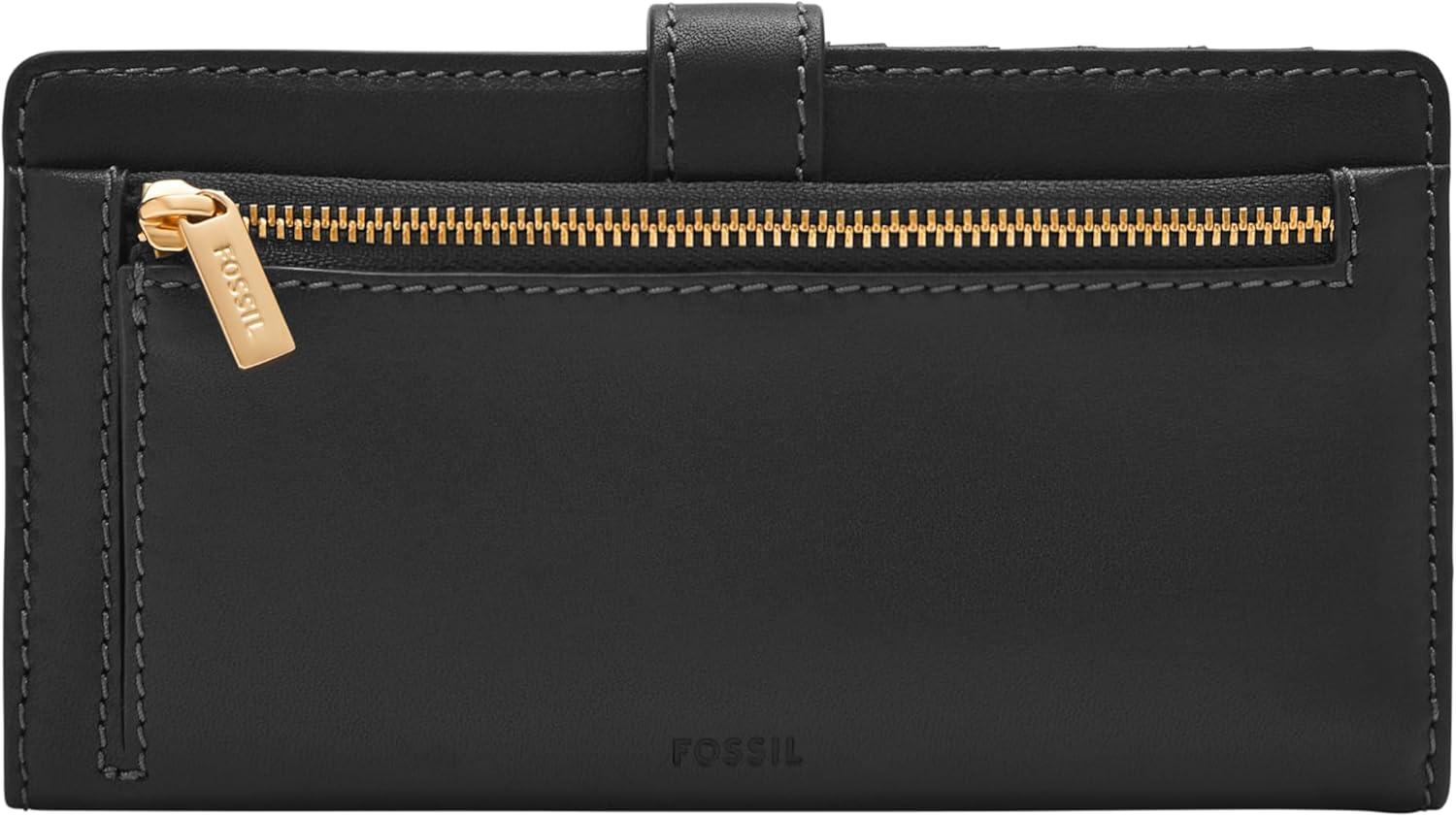 imageFossil Womens Lennox Tab Bifold WalletBlack