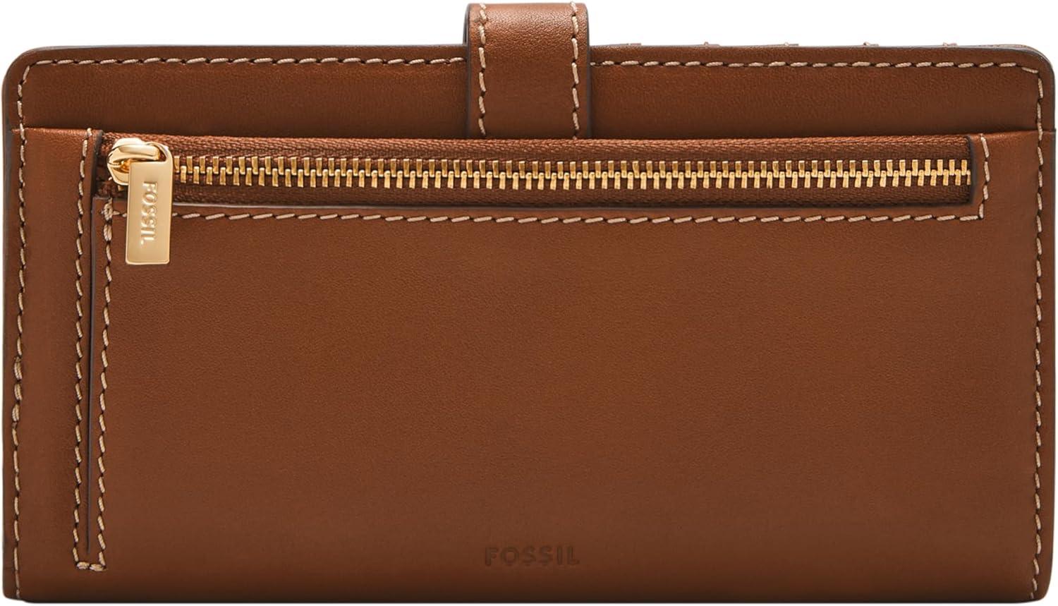 imageFossil Womens Lennox Tab Bifold WalletBrown