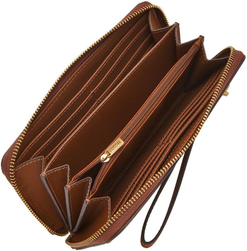 imageFossil Womens Lennox Zip Continental WalletBrown
