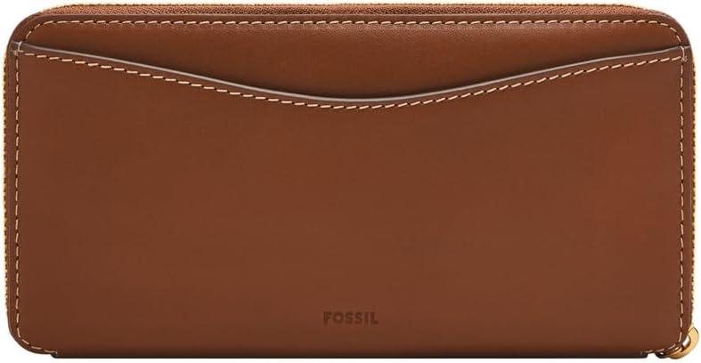 imageFossil Womens Lennox Zip Continental WalletBrown