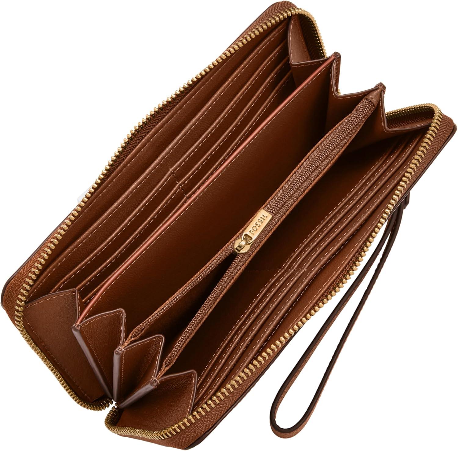 imageFossil Womens Lennox Zip Continental WalletMulti Patchwork