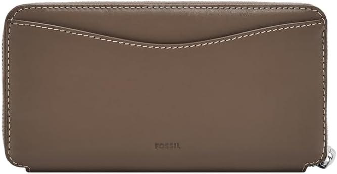 imageFossil Womens Lennox Zip Continental WalletSmoke