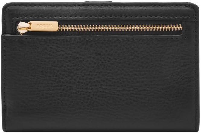 imageFossil Womens Liza Multifunction Bifold WalletBlack W Gold