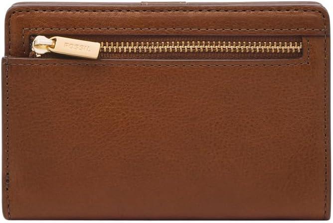 imageFossil Womens Liza Multifunction Bifold WalletBrown W Gold
