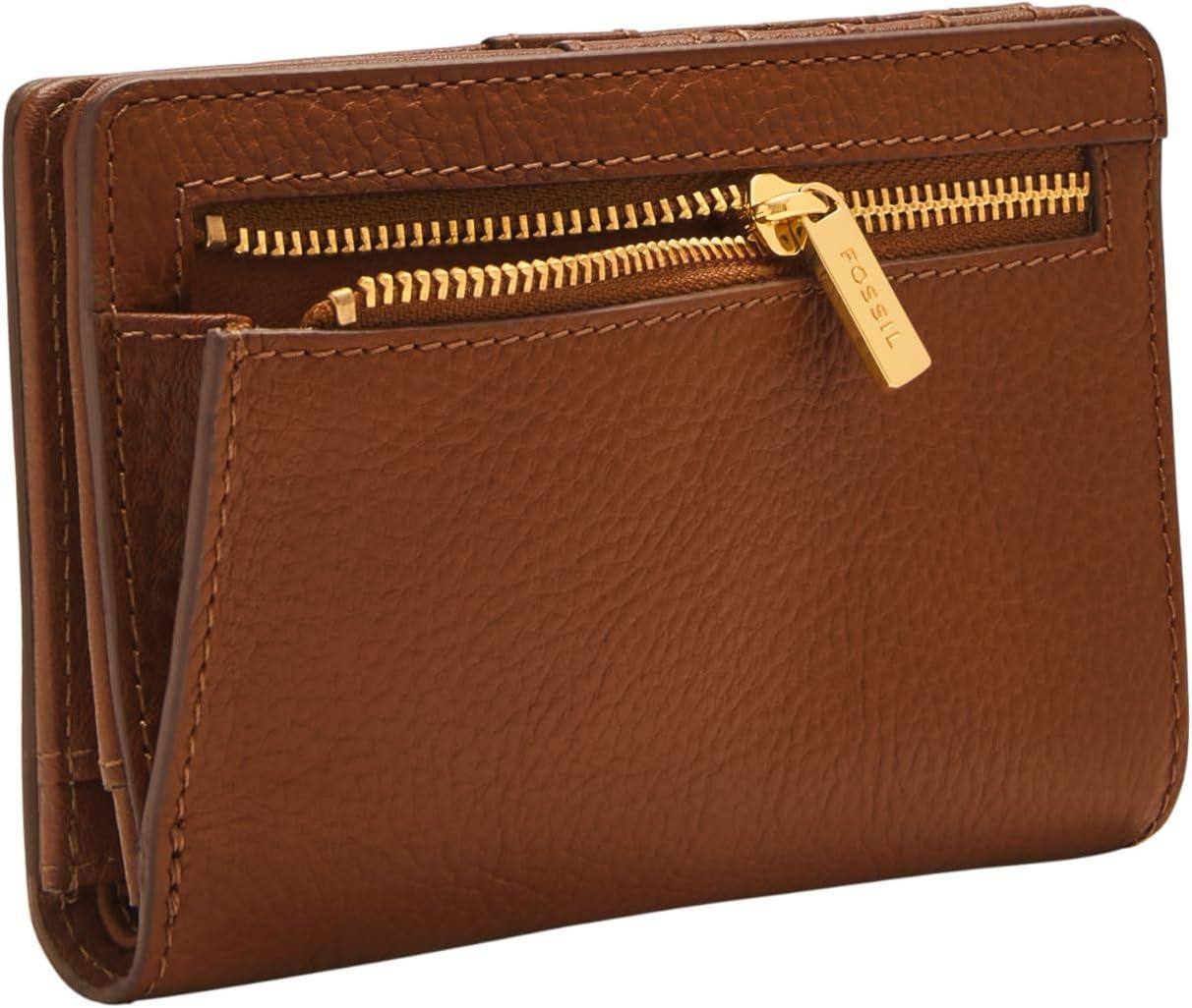 imageFossil Womens Liza Multifunction Bifold WalletNeutral Woven