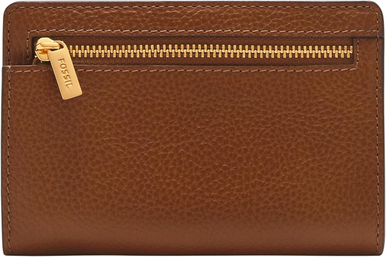 imageFossil Womens Liza Multifunction Bifold WalletNeutral Woven
