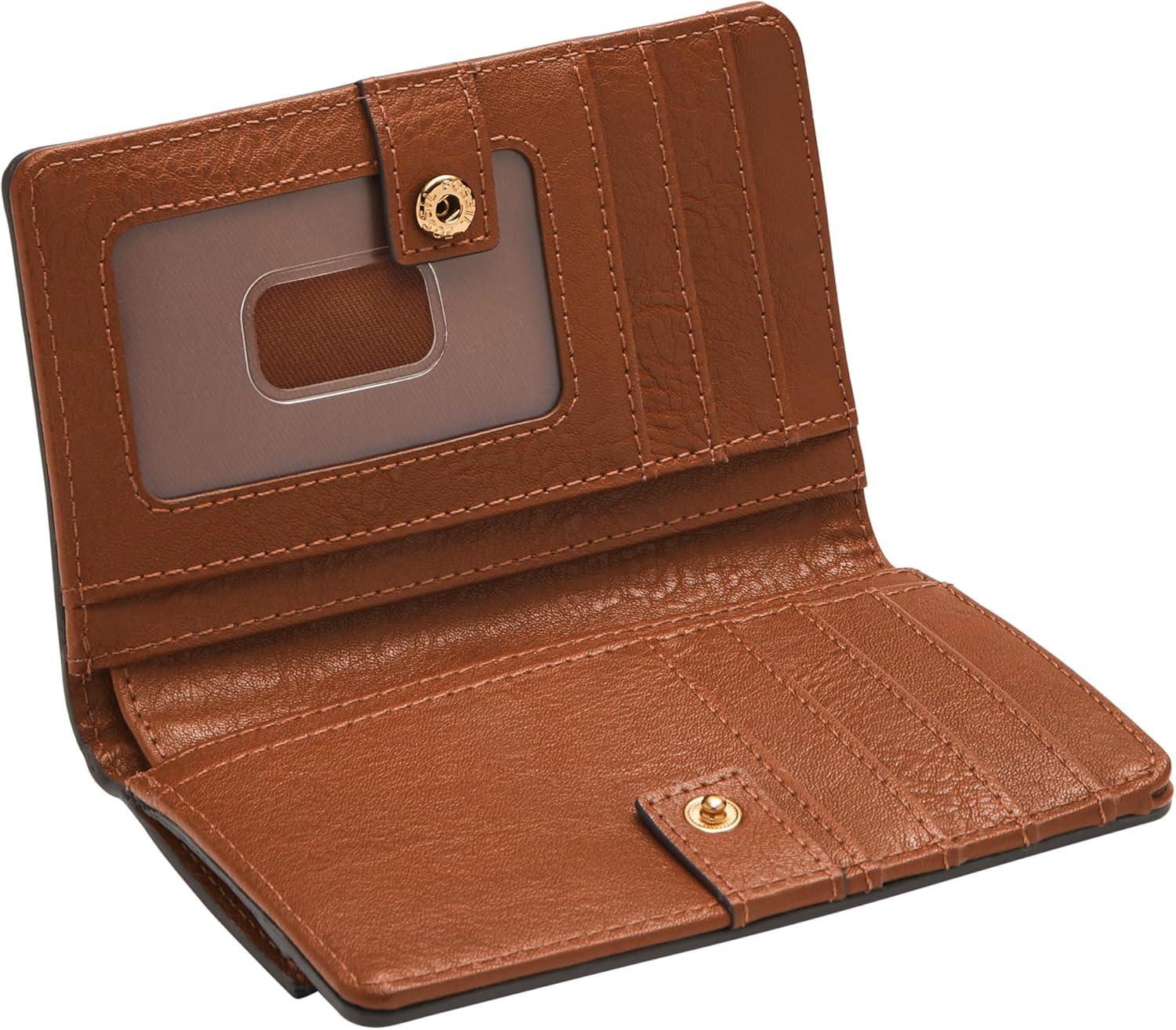 imageFossil Womens Liza Multifunction Bifold WalletNeutral Woven