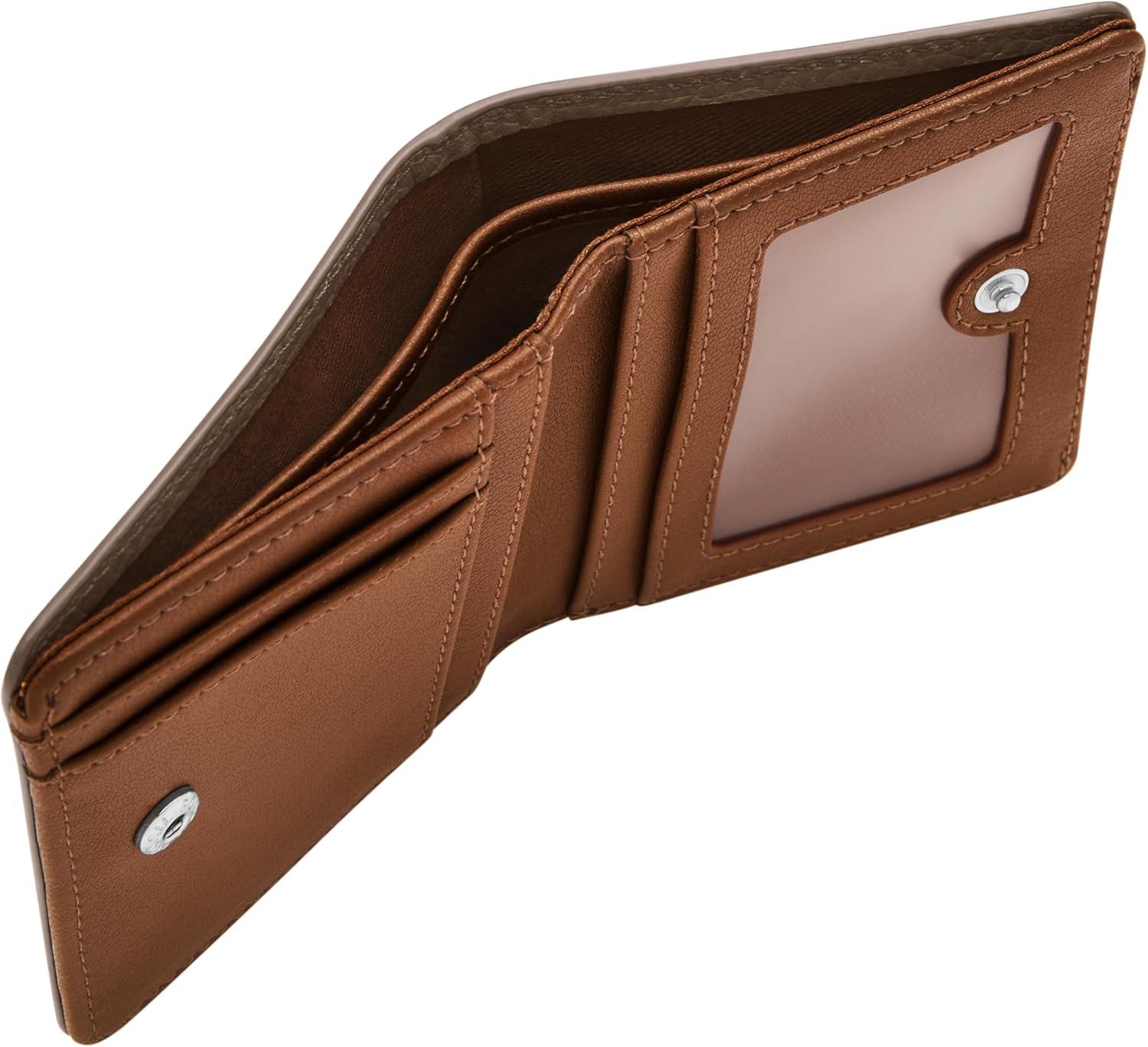 imageFossil Womens Logan Bifold Wallet Small Smoke