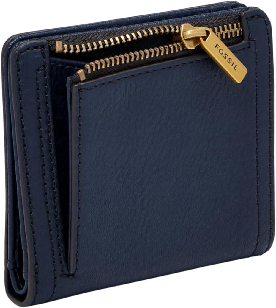 imageFossil Womens Logan Leather RFIDBlocking Bifold Wallet