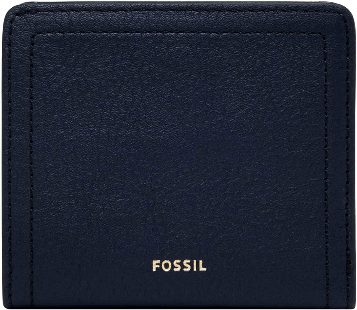 imageFossil Womens Logan Leather RFIDBlocking Bifold Wallet