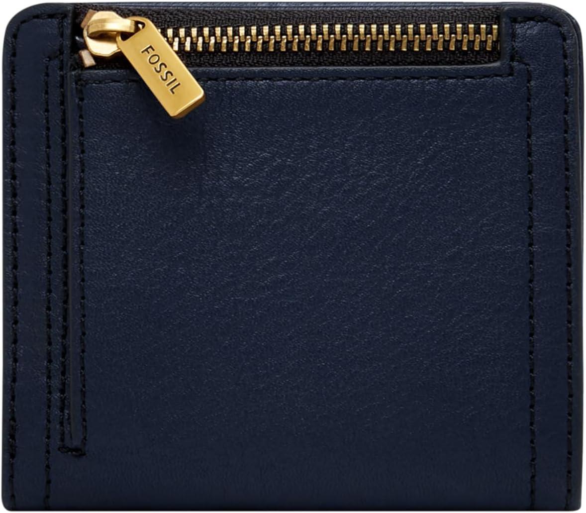 imageFossil Womens Logan Leather RFIDBlocking Bifold Wallet