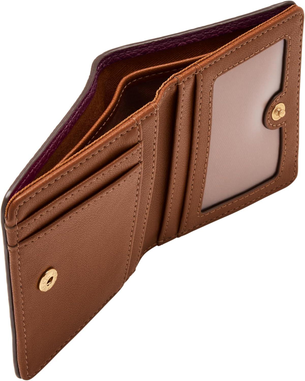 imageFossil Womens Logan Leather WalletBerry