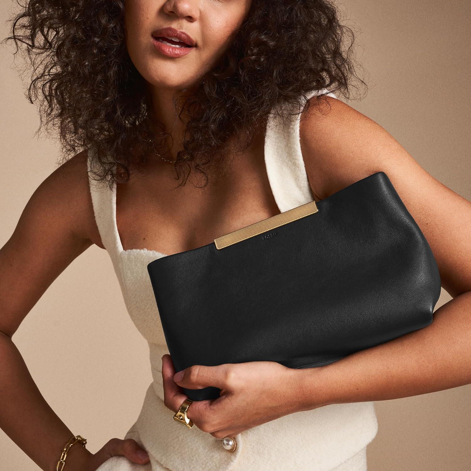 imageFossil Womens Penrose Wallet CrossbodyBlack Clutch