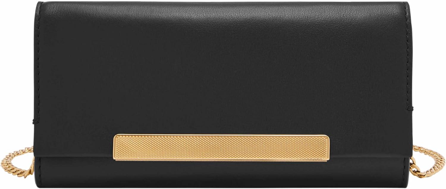imageFossil Womens Penrose Wallet CrossbodyBlack Wallet