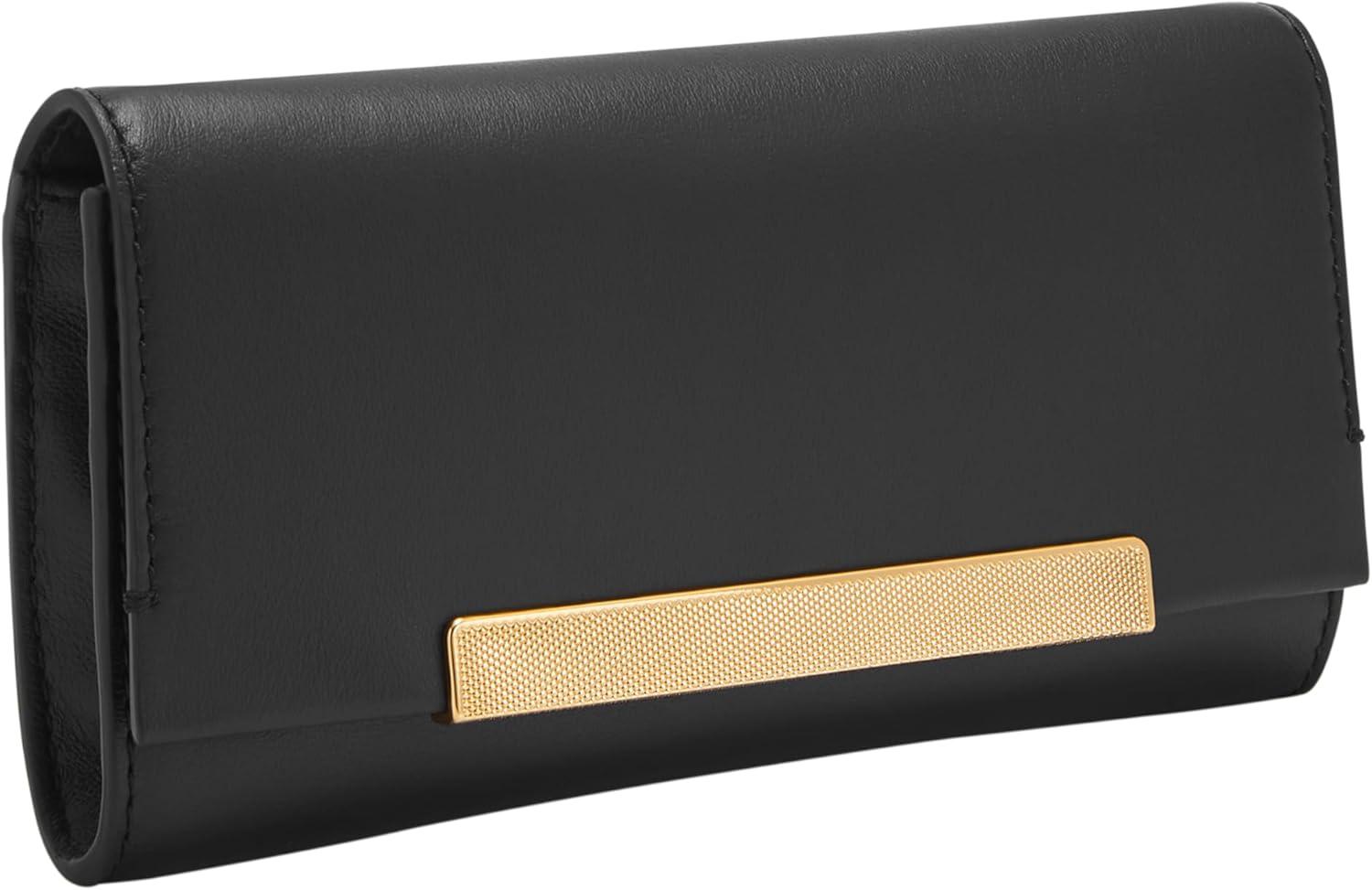 imageFossil Womens Penrose Wallet CrossbodyBlack Wallet