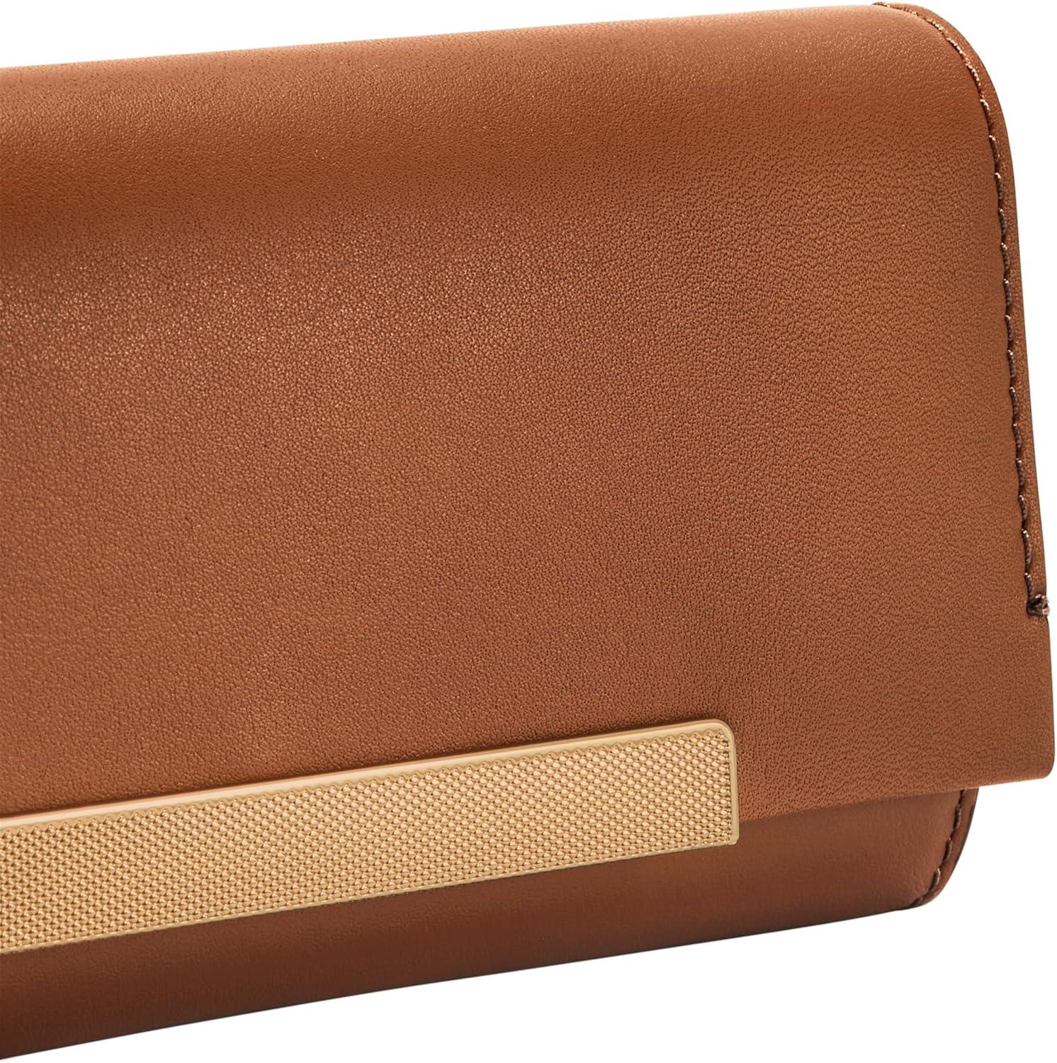 imageFossil Womens Penrose Wallet CrossbodyBrown Flap