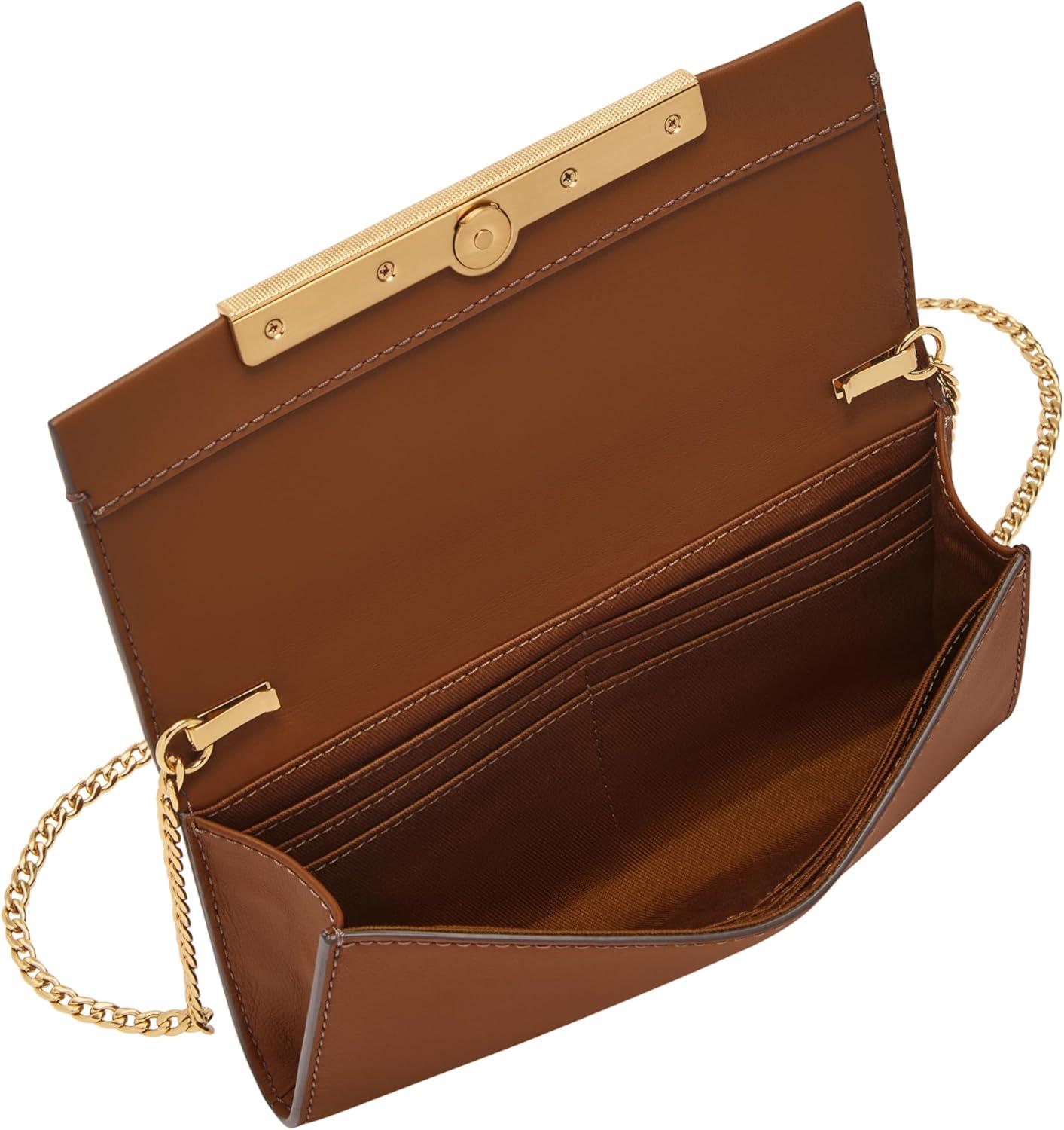 imageFossil Womens Penrose Wallet CrossbodyBrown Flap