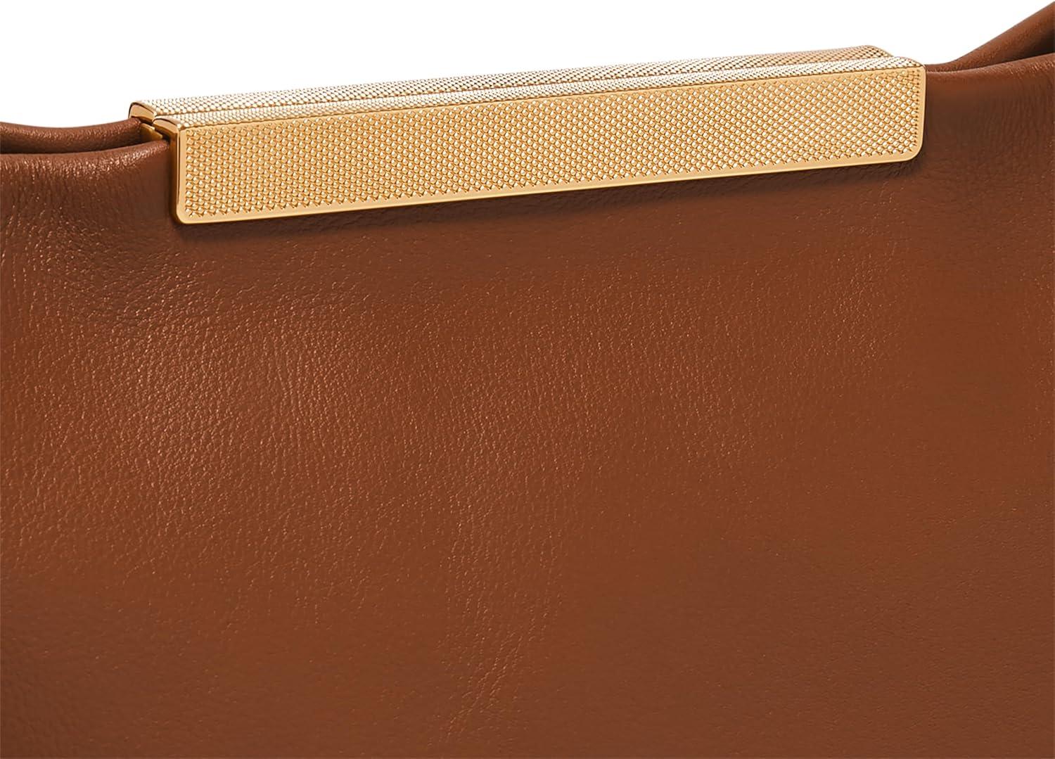 imageFossil Womens Penrose Wallet CrossbodyMedium Brown Clutch