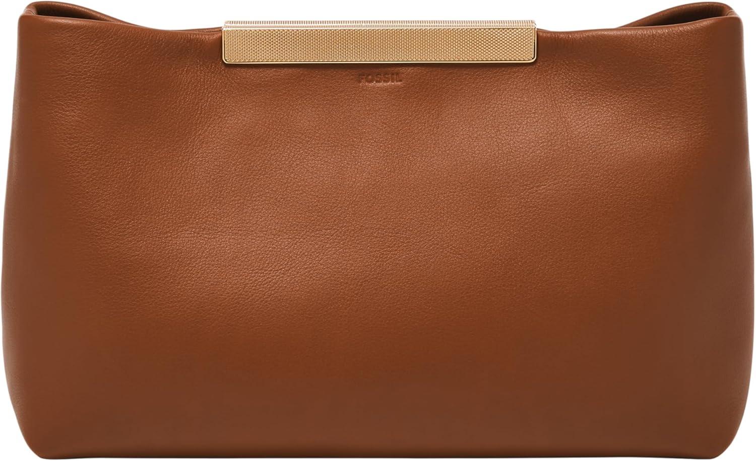 imageFossil Womens Penrose Wallet CrossbodyMedium Brown Clutch