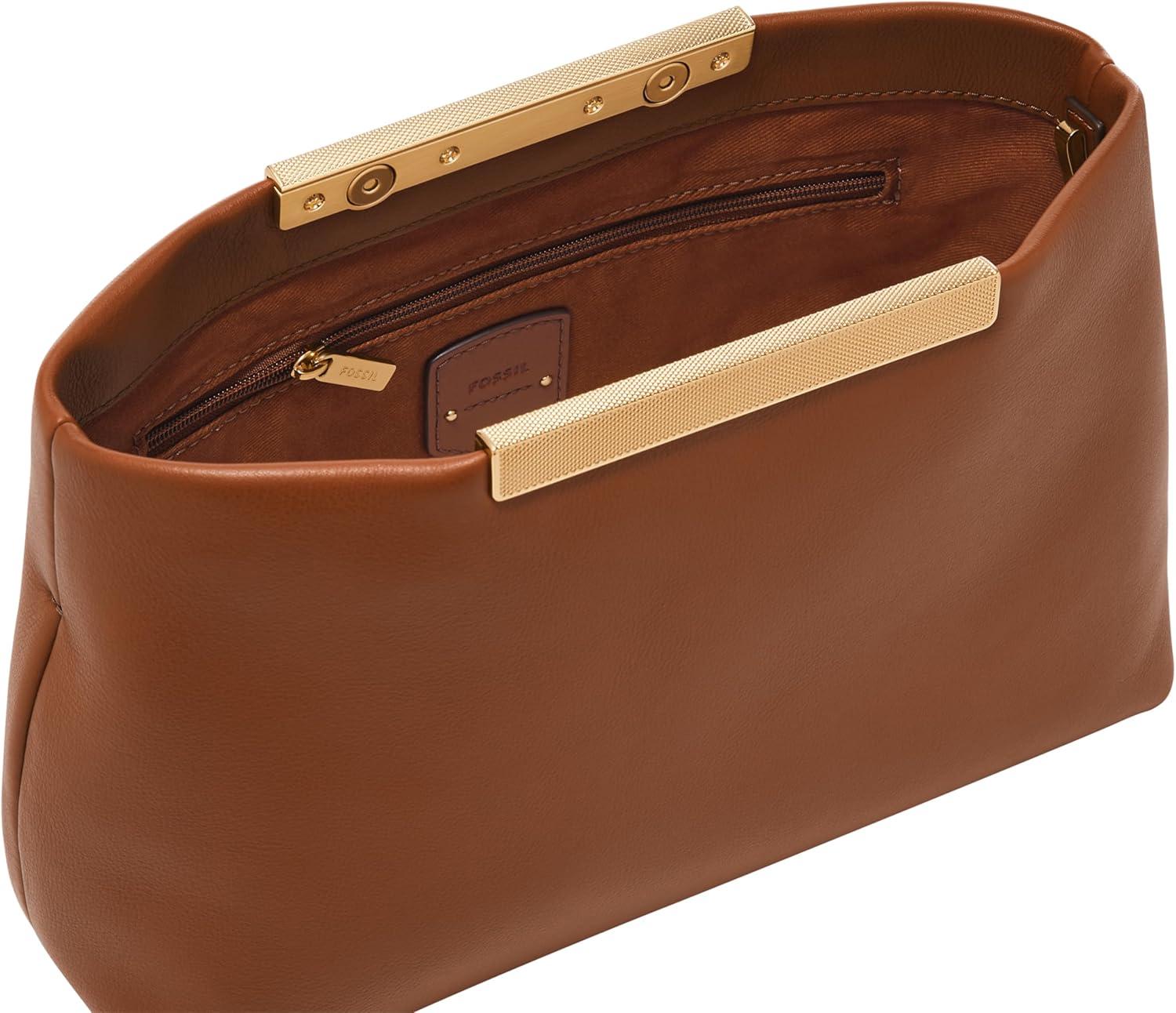 imageFossil Womens Penrose Wallet CrossbodyMedium Brown Clutch