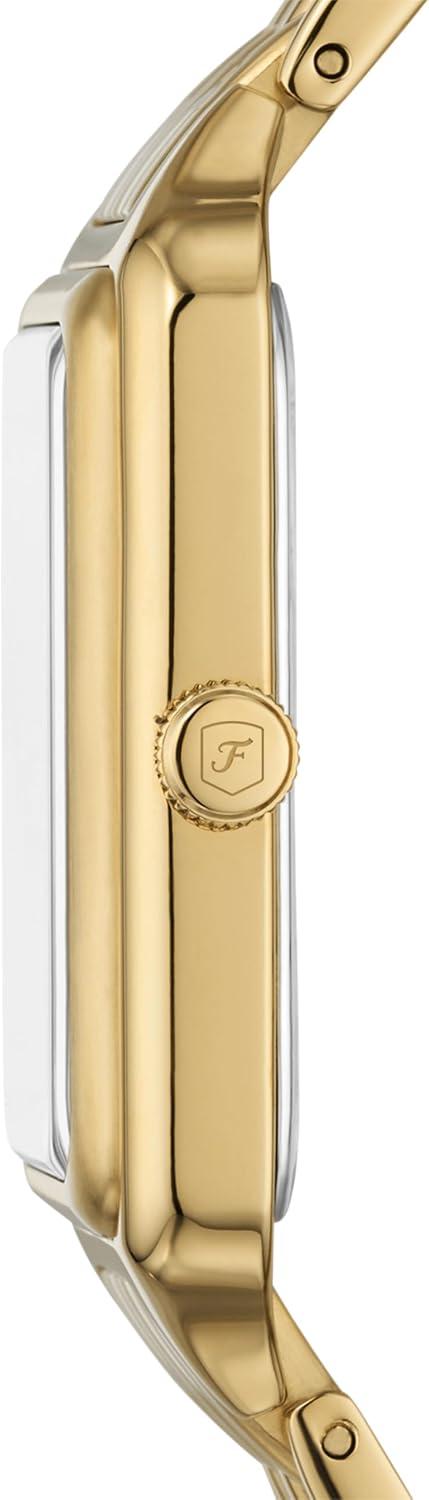 imageFossil Womens Raquel Quartz Stainless Steel ThreeHand WatchGoldMother of Pearl