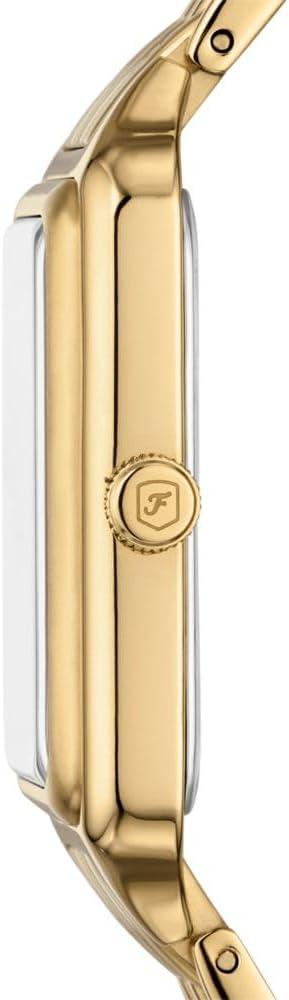 imageFossil Womens Raquel Quartz Stainless Steel ThreeHand WatchGoldRed Snake