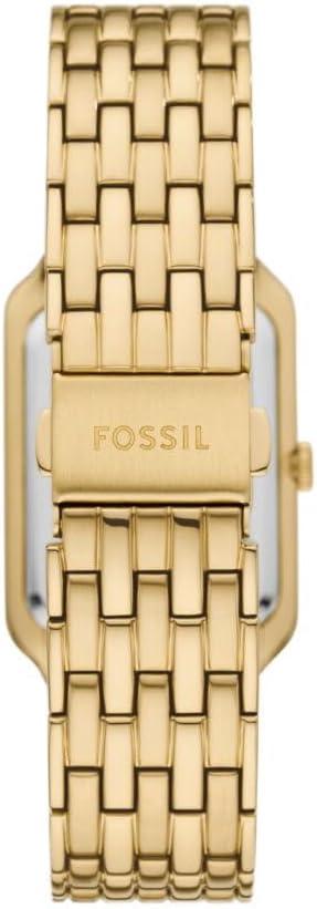 imageFossil Womens Raquel Quartz Stainless Steel ThreeHand WatchGoldRed Snake