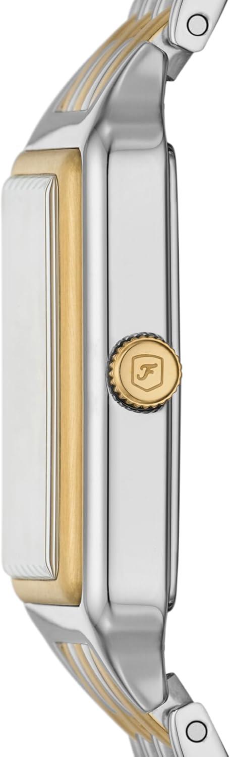 imageFossil Womens Raquel Quartz Stainless Steel ThreeHand WatchGoldSilver