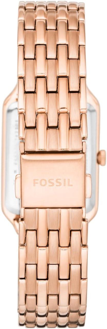 imageFossil Womens Raquel Quartz Stainless Steel ThreeHand WatchRose Gold