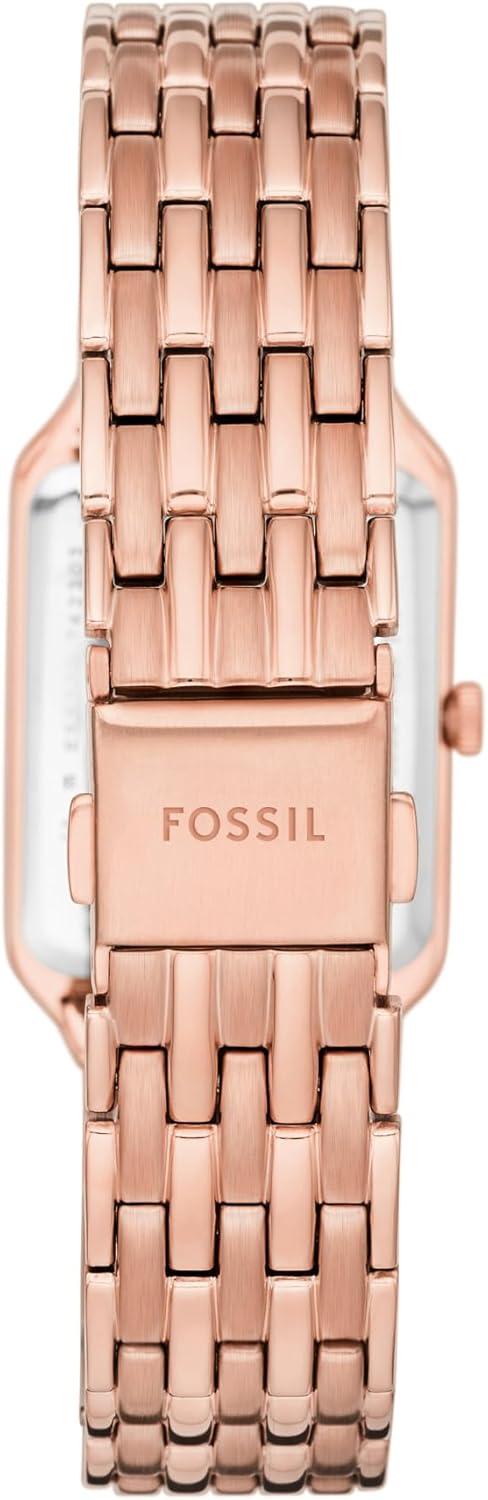 imageFossil Womens Raquel Quartz Stainless Steel ThreeHand WatchRose Gold