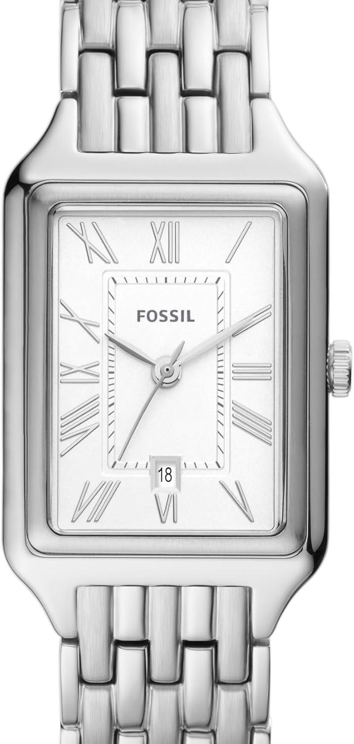 imageFossil Womens Raquel Quartz Stainless Steel ThreeHand WatchSilver