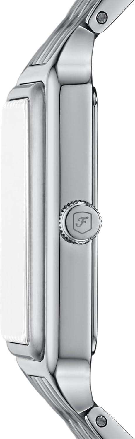 imageFossil Womens Raquel Quartz Stainless Steel ThreeHand WatchSilverIce Blue