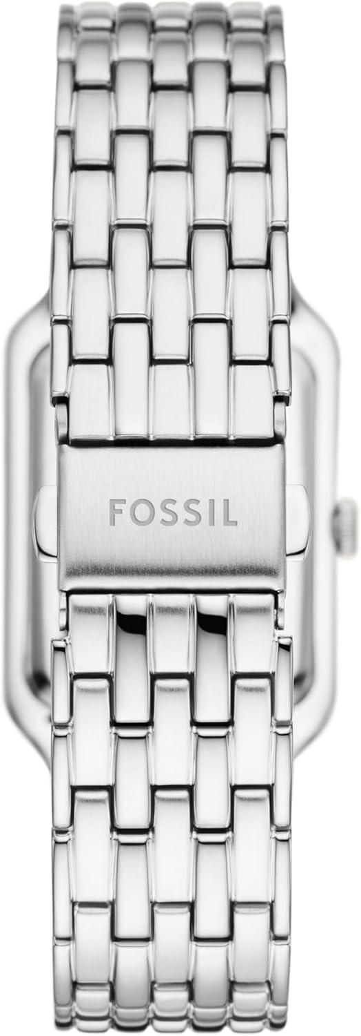 imageFossil Womens Raquel Quartz Stainless Steel ThreeHand WatchSilverMother of Pearl